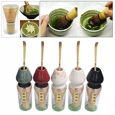 Japanese Style   Whisk Set Bamboo Tea   Gift For Tea Lovers • $20.94