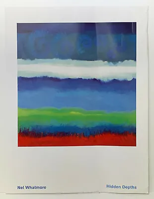 £15 • Buy Hidden Depths Abstract Pastel By Nel Whatmore Reproduction Print