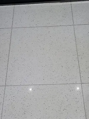 £100 • Buy White Quartz Speckle Tiles Stardust Starlight All Sizes 600 X 600