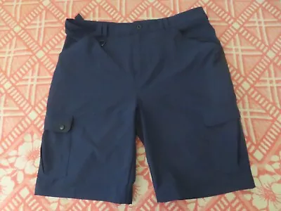 $55 • Buy Gill Shorts Men’s 2XL Navy  Fishing Sailing UV Pro Tec Pockets (44x11)