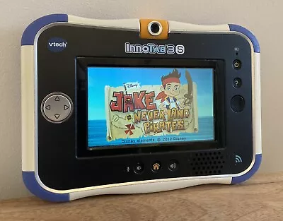 VTech InnoTAB3S Computer Tablet Games Console With Jake Neverland Pirates Game • £16.99