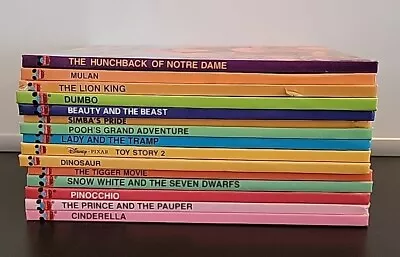 Lot Of 15 Vintage Disney Children’s Books Wonderful World Of Reading Hardcover • $18