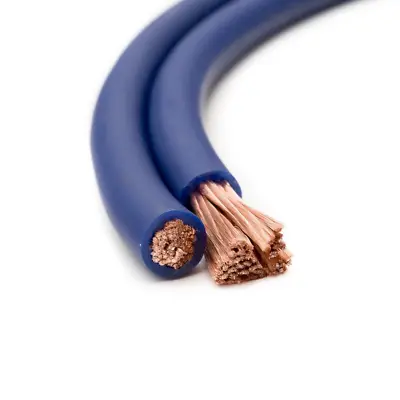 £18.49 • Buy 0 GAUGE OFC 65mm² 0 AWG BLUE POWER CABLE WIRE PER METRE OXYGEN FREE COPPER