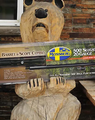 Mossberg 500 20ga Cantilever  Rifled Deer Slugster Barrel W/ Bushnell Scope NOS • $254.95