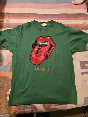 Vintage Rolling Stones A Bigger Bang Boston Garden T-Shirt SIZE XL • $39.95