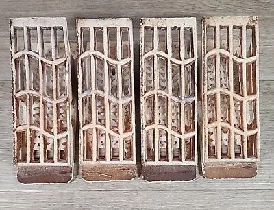 Replacement Vintage Ceramic Heater Grate 502 Insert Brick Set Of 4  • $48