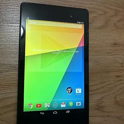 ASUS Google Nexus 7 Tablet 2013 2nd Gen. 16 GB 7  WiFi Android • $22