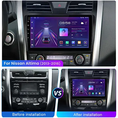 10  For 2013-2018 Nissan Altima Android12 Car Stereo Radio Carplay GPS Navi L • $119.78