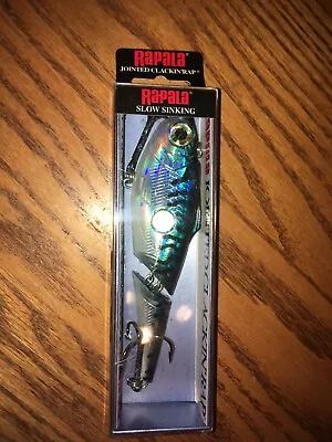 Rare Rapala Special Jointed Clackin' Rap Jcnr-14 Rattle 5.5  =1-silver Blue Mack • $27.50