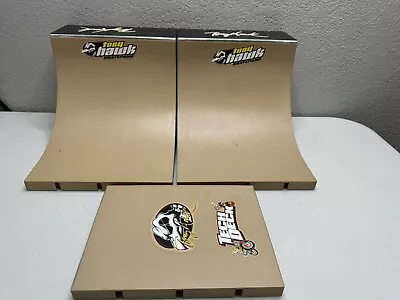 Tech Deck Ramp Lot Vintage Original Tony Hawk Fingerboard Skateboard Ramps • $25