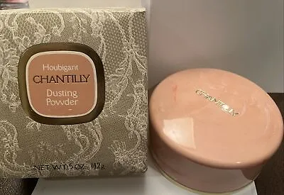 Vintage Houbigant Chantilly 5 Oz. Dusting Powder New In Original Box • $95