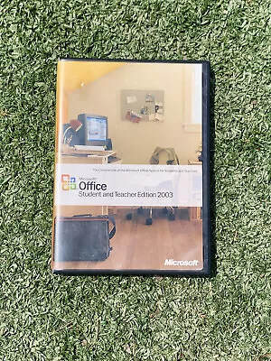 MICROSOFT Office 2003 Student And Teacher Edition Word Excel W/ Product Key • $18.99