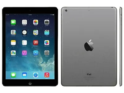 Apple IPad Air A1474 16GB 9.7'' Wifi Space Grey Good Condition + Accessories • £50