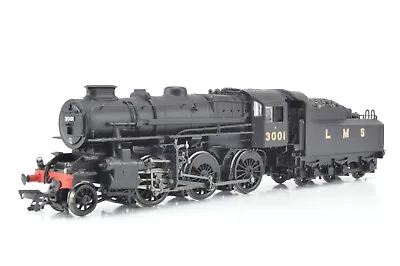 Bachmann OO Gauge - 32-575 Ivatt Class 4 3001 LMS Black Double Chimney - Boxed • £79.95