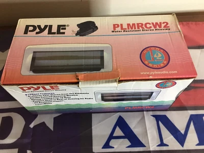 $15 • Buy Pyle Plmrcw2 White Marine Boat Radio Stereo 🔥water Resistant Cover Housing