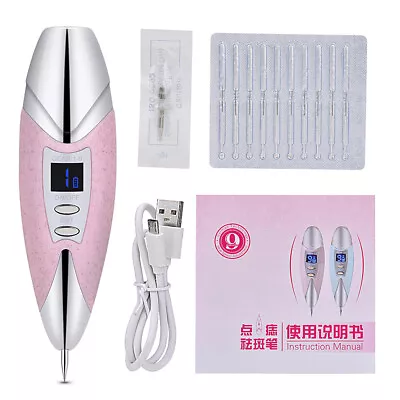 Skin Tag Remover Warts Eliminator LCD Plasma Pen Electric Laser Cauterizer Kit • $21.61