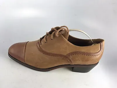 Wolverine W00613 Women's 1000 Mile Lace Up Shoe Cap Toe Brown Tan Sz 7 M • £33.08