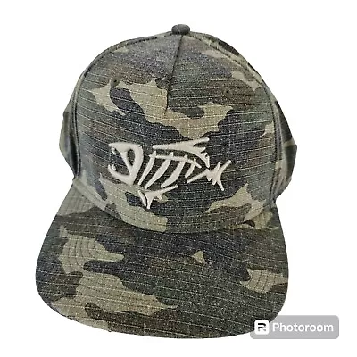 G LOOMIS Logo Camo Fitted Cap Dad Hat Baseball Green Brown Fishing OSFM  • $24.99