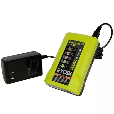 Brand New Ryobi Oem Genuine Op404 / Op404vnm 40v Lithium Ion Battery Charger 80w • $28