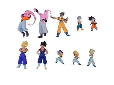 Rare VTG Dragon Ball Z Bandai HG Figures 10x Lot Super Buu Gohan Vegito Gotenks • $45
