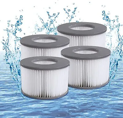 4 Pack Hot Tub Filter Cartridges MSpa Inflateable Spa Pools All Models FREE POST • £13.90