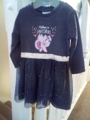 Baby Girls Unicorn Tutu Dress • £1