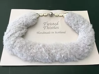 New Magnetic Twister Scarf Necklace Handmade In Scotland By Twisted Thistles • £17.95