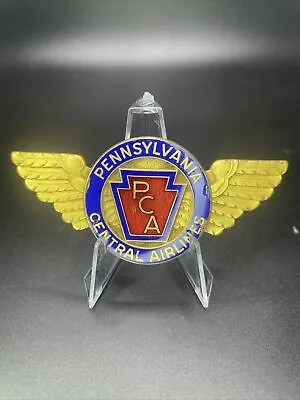 £319.53 • Buy 1930s Pennsylvania Central Airlines, Pilot Wings Hat Badge