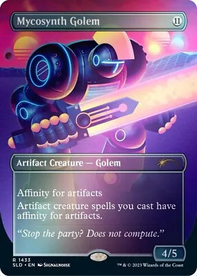 Mycosynth Golem (Rainbow Foil) [Secret Lair Drop Series] MTG Near Mint Foil • $38.16