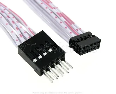 2.54mm To 2.0mm Pitch Pin Header Adapter Cable For PC Serial Port 3 Inch Length • $11.95