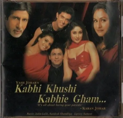 Kabhi Khushi Kabhie Gham - Bollywood / Hindi Soundtrack Audio Cd With Booklet • $24.89