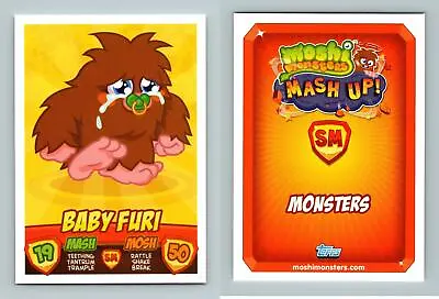 Baby Furi - Moshi Monsters Mash Up! Series 2 Topps 2011 Trading Card • $1.23