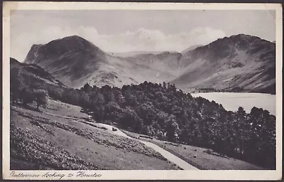 Buttermere Looking To Honister Real Photo Gravure Postcard Ref. 0373 • £0.99
