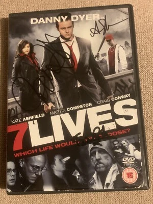 7 Lives Dvd Signed By Danny Dyer Anna Skellern & Tom Goodman Hill • £10