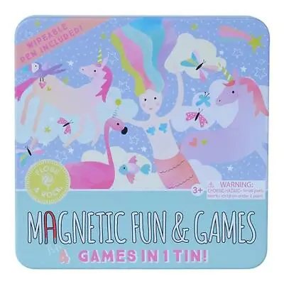 Floss And Rock Magnetic Travel Fun Game Kids Play Children 4 In 1 Set Fantasy • £15.99