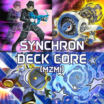 YuGiOh Synchro Synchron MZMI Deck Core Bundle 15 Cards • £4.95