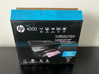 New HP Envy 4500 Wireless All-In-One Inkjet Printer Print Scan Copy A9T80A Open • $369.99