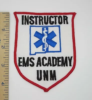 UNIVERSITY Of NEW MEXICO EMS ACADEMY INSTRUCTOR PATCH Vintage Original • $7.15