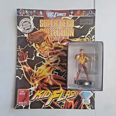 Eaglemoss DC Super Hero Collection #120 The Flash Lead Figure & Magazine • $34.95