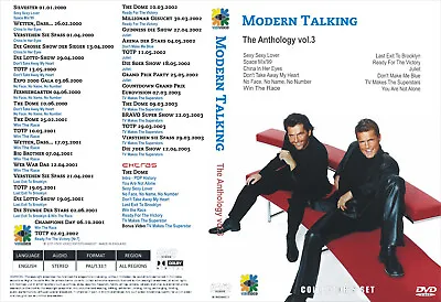 Modern Talking Fantastic Anthology 3 Dvd • $39.99