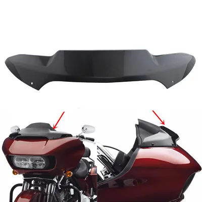 4.5  Windshield Windscreen Black For Harley Road Glide FLTRUSE FLTRXS 2015-21 • $20.76