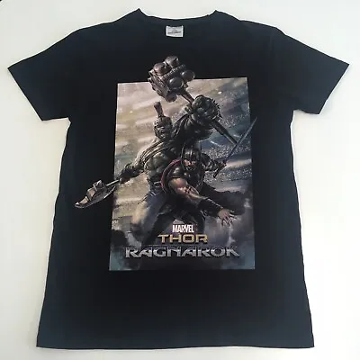 Mens Small Official Marvel Thor Ragnarok Black T Shirt • £9.99