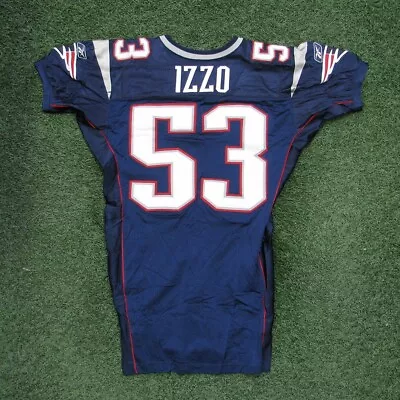 2002 Larry Izzo Team Issued Navy New England Patriots Jersey • $117.50