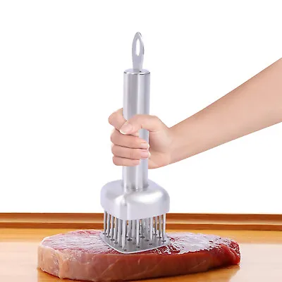 Meat Tenderizer Stainless Steel Sharp Needle Professional Kitchen Tool NEW • $14.16