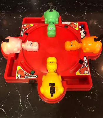 Vintage  Hungry Hungry Hippos Hasbro Board W/ Marbles No Box • $13.29