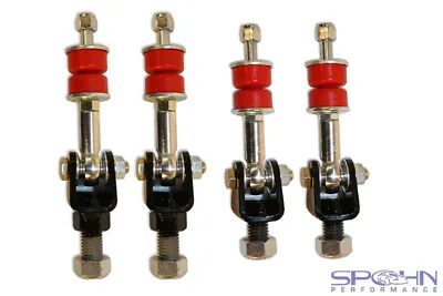 Spohn SEL-F4K2 1993-2002 GM F-Body Spherical Front & Rear Sway Bar End Links Kit • $175