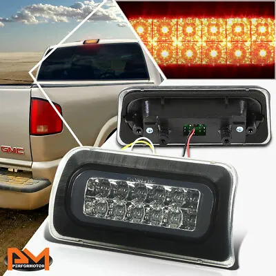 For 94-03 Chevy S10/GMC Sonoma 2-Rows LED Third 3RD Tail Brake Light/Lamp Smoked • $24.71