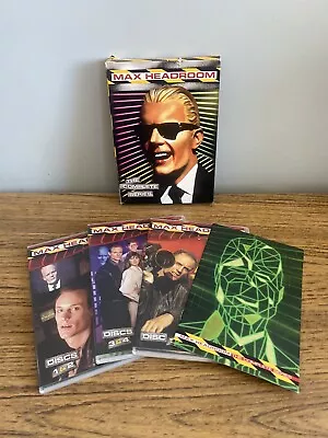 Max Headroom The Complete Series TV (DVD) 5-DISC SET 1987 Shout Factory • $37.99