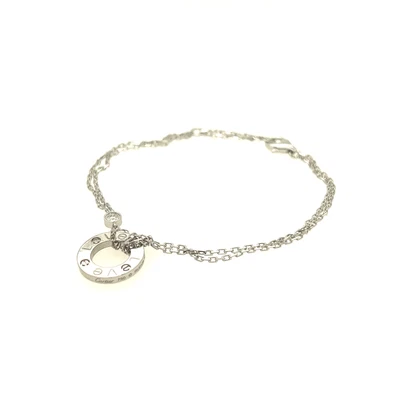 £1500 • Buy Cartier 18ct White Gold And Diamond Love Bracelet