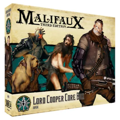 Wyrd Explorer's Society 3E 32mm Lord Cooper Core Box Malifaux WYR23801 • $46.75